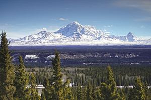 Mount Wrangell in St. Elias National Park