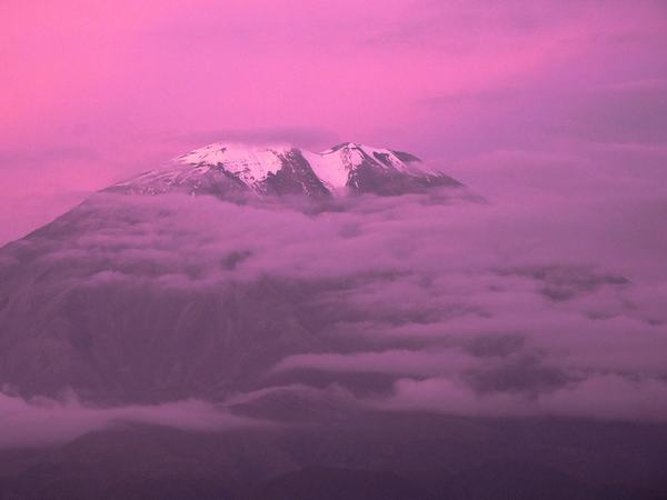 El Misti in the clouds 3-2026