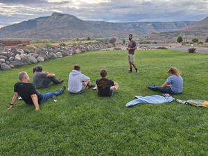 Nathan Teaching the Youth Group