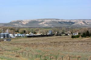 Overlooking LaGrange,WY
