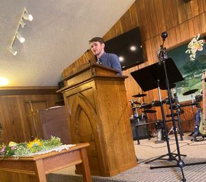 Colby Sharing the Word