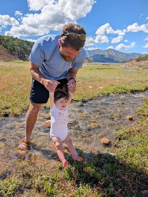 The Water's Cold Dad!