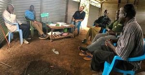 Visiting the Field of Kenya
